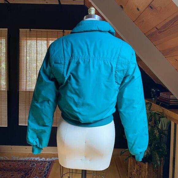 Vintage Puffer Jacket Goose Down - Picture 8 of 8